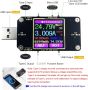 A3 USB Power Multimeter Type-C / Micro USB Current & Voltage Monitor / Battery Capacity Tester