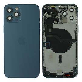 Apple iPhone 13 Pro Max Rear Housing With Replacement Components - Sierra Blue