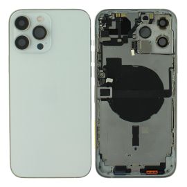 Apple iPhone 13 Pro Max Rear Housing Case + Replacement Components - Silver