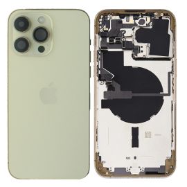 Apple iPhone 14 Pro Max Rear Housing With Replacement Components - Gold