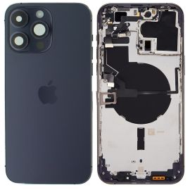Apple iPhone 14 Pro Max Rear Housing Case + Replacement Components - Deep Purple