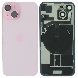 iPhone 15 Rear Back Glass + MagSafe NFC Wireless Charging Flex & Adhesive Pink