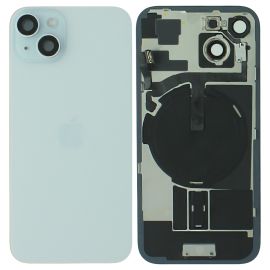 iPhone 15 Plus Rear Back Glass + MagSafe NFC Wireless Charging & Adhesive Blue