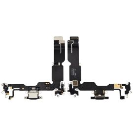 Apple iPhone 15 Plus Replacement Charging Port Flex With Microphone - Black