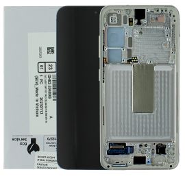 Samsung Galaxy S23 S911 AMOLED Display Touch Screen - Cream GH82-30480B