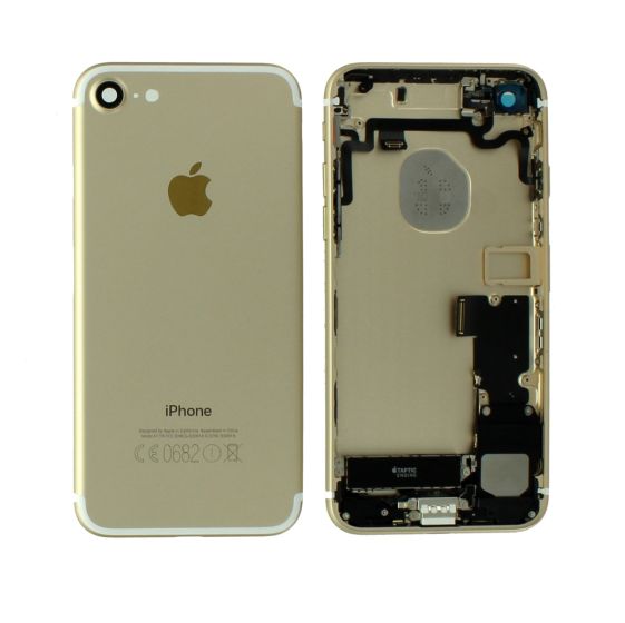 Apple iPhone 7 Rear Housing Case With Components Gold