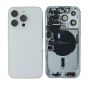 Apple iPhone 14 Pro Rear Housing With Replacement Components - Silver