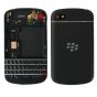 BlackBerry Q10 SQN100-3 Rear Case + Keyboard Power / Volume / Flashlight Black