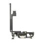 Apple iPhone 12 Pro Max Replacement Charging Port Flex With Microphone - Silver