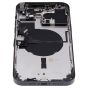 Apple iPhone 14 Pro Max Rear Housing Case + Replacement Components - Space Black