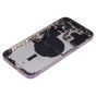 Apple iPhone 14 Pro Max Rear Housing Case + Replacement Components - Deep Purple