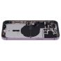 Apple iPhone 14 Pro Max Rear Housing Case + Replacement Components - Deep Purple