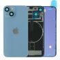 iPhone 14 Rear Back Glass + MagSafe NFC Wireless Charging Flex & Adhesive Blue
