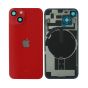 iPhone 14 Rear Back Glass + MagSafe NFC Wireless Charging Flex & Adhesive Red