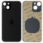 iPhone 15 Plus Big Camera Hole Back Glass Battery Cover Replacement + 3M Adhesive Black