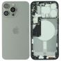 Apple iPhone 15 Pro Max Rear Glass & Middle Frame Assembly With Small Parts - Natural Titanium
