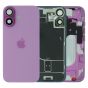 Apple iPhone 16 Plus Rear Glass & Middle Frame Assembly + Small Parts - Pink
