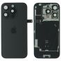 Apple iPhone 16 Pro Rear Glass & Middle Frame Assembly + Small Parts - Black Titanium