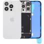 Apple iPhone 16 Pro Rear Back Glass + MagSafe NFC Wireless Charging Flex White Titanium