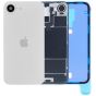 Apple iPhone 16e Rear Back Glass + MagSafe NFC Wireless Charging Flex White