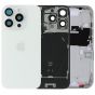 Apple iPhone 16 Pro Rear Glass & Middle Frame Assembly + Small Parts - White Titanium