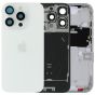 Apple iPhone 16 Pro Max Rear Glass & Middle Frame Assembly + Small Parts - White Titanium