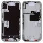 Apple iPhone 16 Pro Max Rear Glass & Middle Frame Assembly + Small Parts - White Titanium