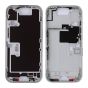 Apple iPhone 16 Pro Rear Glass & Middle Frame Assembly + Small Parts - White Titanium