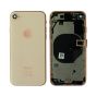 Apple iPhone 8 Rear Housing Case Chassis + Small Components Gold
