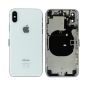 Apple iPhone X Rear Housing Chassis Case + Replacement Components Silver