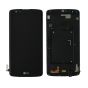 LG K8 K350N Black LCD Screen & Digitizer - ACQ88830201