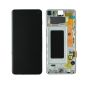 Samsung SM-G973 Galaxy S10 LCD Display / Screen + Touch - Prism White GH82-18850B