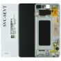 Samsung S10 Plus G975 LCD & Touch Screen - Prism White GH82-18849B