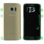 Samsung Galaxy S7 G930 Battery Cover / Back Glass - Gold GH82-11384C