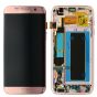 Samsung SM-G935F Galaxy S7 Edge LCD / Touch - Pink Gold GH97-18533E
