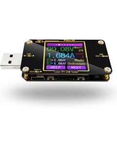 A3 USB Power Multimeter Type-C / Micro USB Current & Voltage Monitor / Battery Capacity Tester