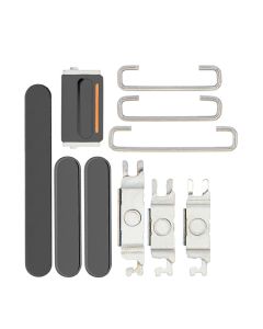 Apple iPhone 13 Pro / 13 Pro Max Complete Replacement Side Button Set Black