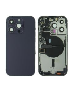 Apple iPhone 14 Pro Rear Housing With Replacement Components - Deep Purple