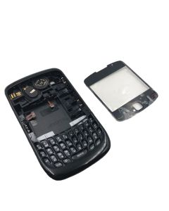 BlackBerry Curve 8520 Replacement Full Housing Complete Cover Case Black