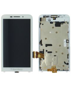 Blackberry Q10 LCD Replacement White OEM 