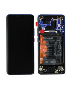 Huawei Mate 20 Pro LCD Screen & Digitizer + Battery - Twilight 02352GGC