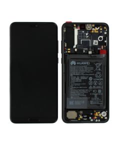 Huawei P20 Pro Black LCD Screen & Digitizer with Battery - 02351WQK