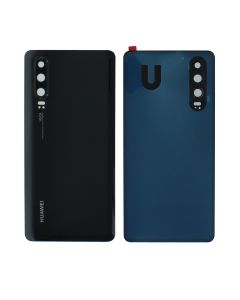 Huawei P30 Black Battery Cover with Adhesive