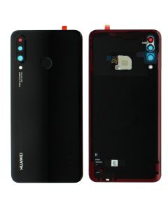 Huawei P30 Lite Battery Cover / Back Glass - Midnight Black 02352RPV