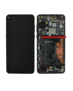 Huawei P40 Black LCD Screen & Digitizer with Battery - 02353MFA