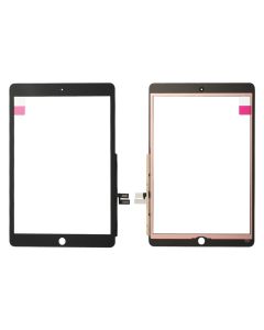 iPad 7th Gen A2197 / 8th Gen A2270 / 9th Gen A2602 Touch Screen + Adhesive Black
