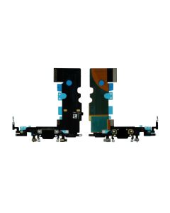 Apple iPhone 8 / iPhone SE 2020 Charging Port Flex + Mic Replacement Black