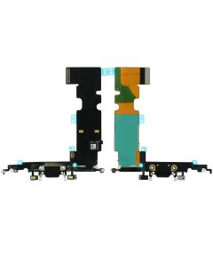 Apple iPhone 8 Plus Charging Port Flex + Microphone - Space Grey / Black