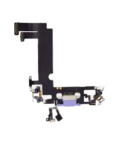 Apple iPhone 12 Mini Replacement Charging Port Flex With Microphone - Purple