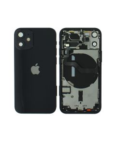 Apple iPhone 12 Mini Rear Housing Case + Replacement Components - Black